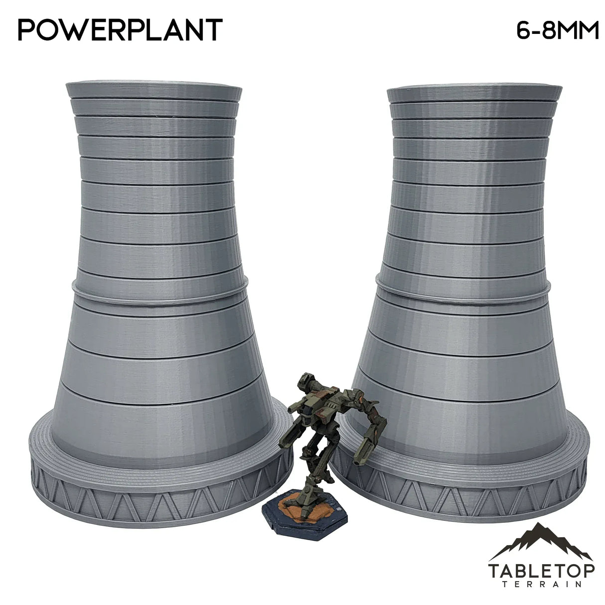 Tabletop Terrain Building Mecha City Powerplant