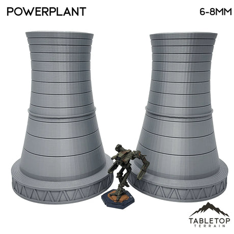 Tabletop Terrain Building Mecha City Powerplant