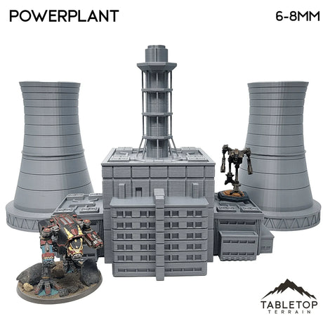 Tabletop Terrain Building Mecha City Powerplant