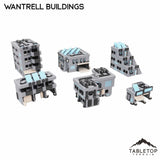 Tabletop Terrain Building Mecha City Wantrell Buildings