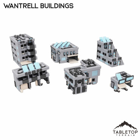 Tabletop Terrain Building Mecha City Wantrell Buildings