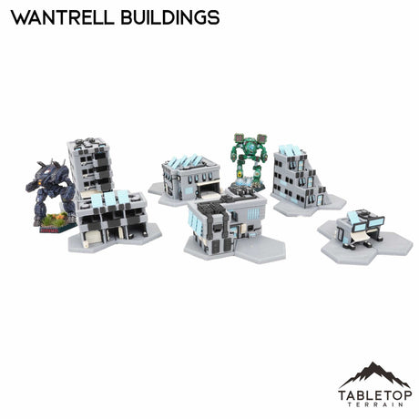 Tabletop Terrain Building Mecha City Wantrell Buildings
