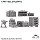 Tabletop Terrain Building Mecha City Wantrell Buildings