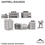 Tabletop Terrain Building Mecha City Wantrell Buildings