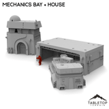 Tabletop Terrain Building Mechanics Bay + House Bundle