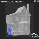 Tabletop Terrain Building Medieval Apothecary