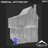 Tabletop Terrain Building Medieval Apothecary