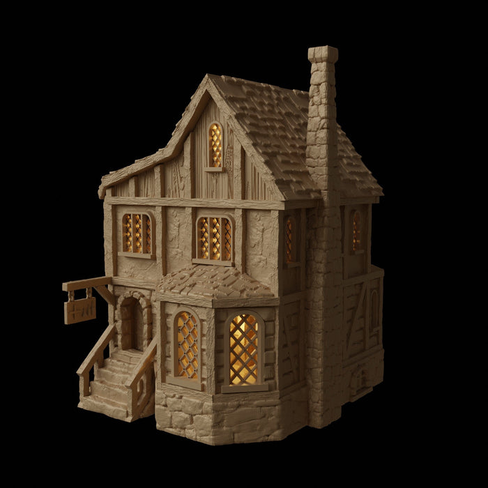 Tabletop Terrain Building Medieval Apothecary