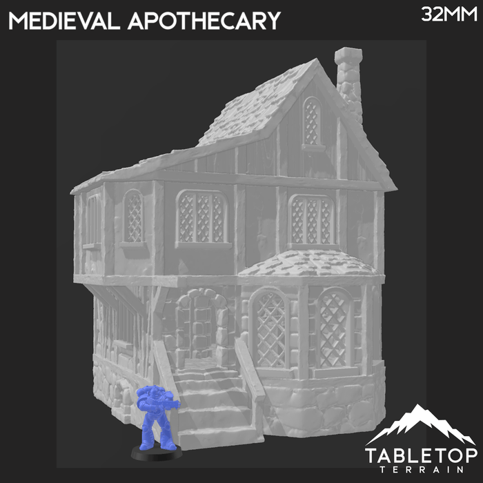 Tabletop Terrain Building Medieval Apothecary