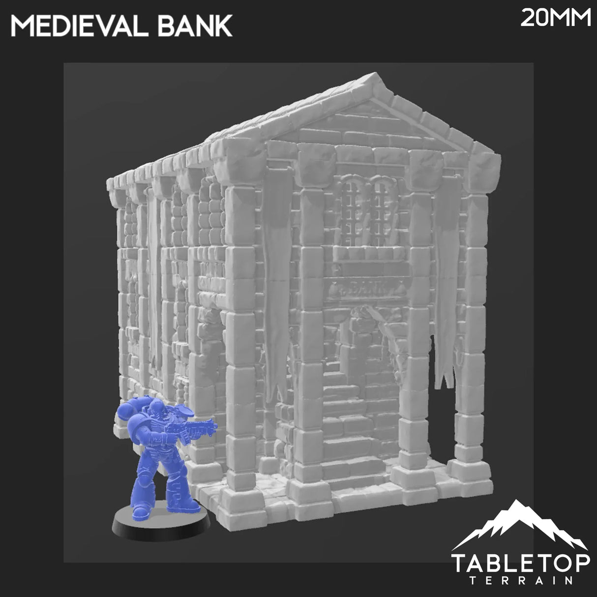 Tabletop Terrain Building Medieval Bank