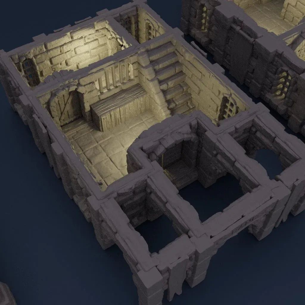 Tabletop Terrain Building Medieval Bank