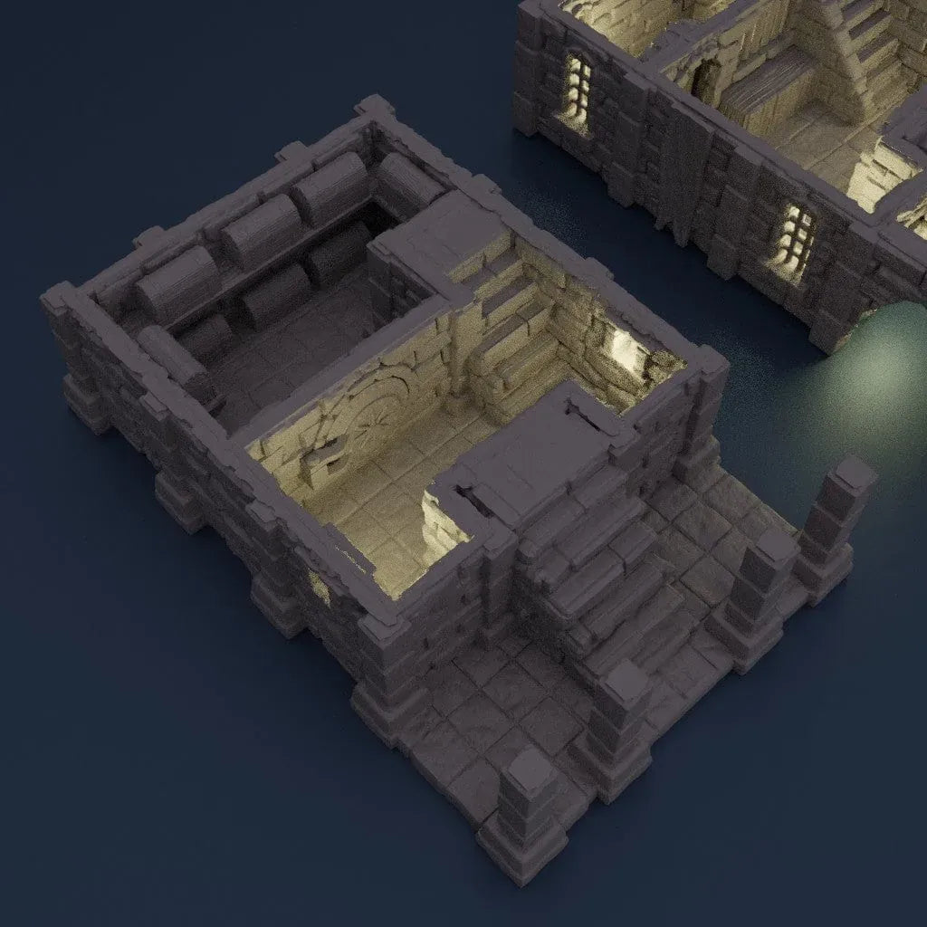 Tabletop Terrain Building Medieval Bank