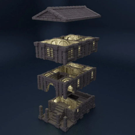Tabletop Terrain Building Medieval Bank