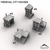 Tabletop Terrain Building Medieval City Houses