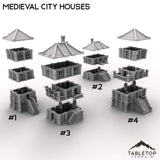 Tabletop Terrain Building Medieval City Houses
