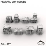 Tabletop Terrain Building Medieval City Houses