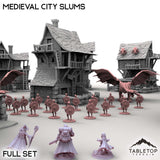 Tabletop Terrain Building Medieval City Slums