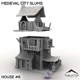 Tabletop Terrain Building Medieval City Slums