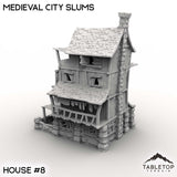 Tabletop Terrain Building Medieval City Slums