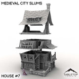 Tabletop Terrain Building Medieval City Slums