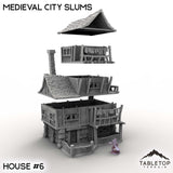 Tabletop Terrain Building Medieval City Slums