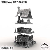 Tabletop Terrain Building Medieval City Slums