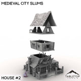 Tabletop Terrain Building Medieval City Slums
