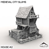 Tabletop Terrain Building Medieval City Slums