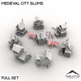 Tabletop Terrain Building Medieval City Slums