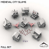 Tabletop Terrain Building Medieval City Slums