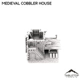Tabletop Terrain Building Medieval Cobbler House