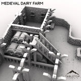 Tabletop Terrain Building Medieval Dairy Farm