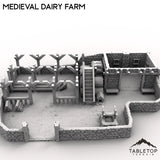 Tabletop Terrain Building Medieval Dairy Farm