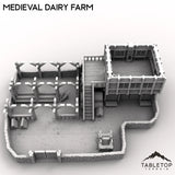 Tabletop Terrain Building Medieval Dairy Farm