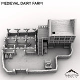 Tabletop Terrain Building Medieval Dairy Farm