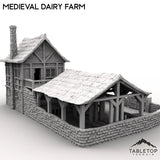 Tabletop Terrain Building Medieval Dairy Farm