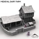 Tabletop Terrain Building Medieval Dairy Farm
