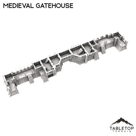 Tabletop Terrain Building Medieval Gatehouse