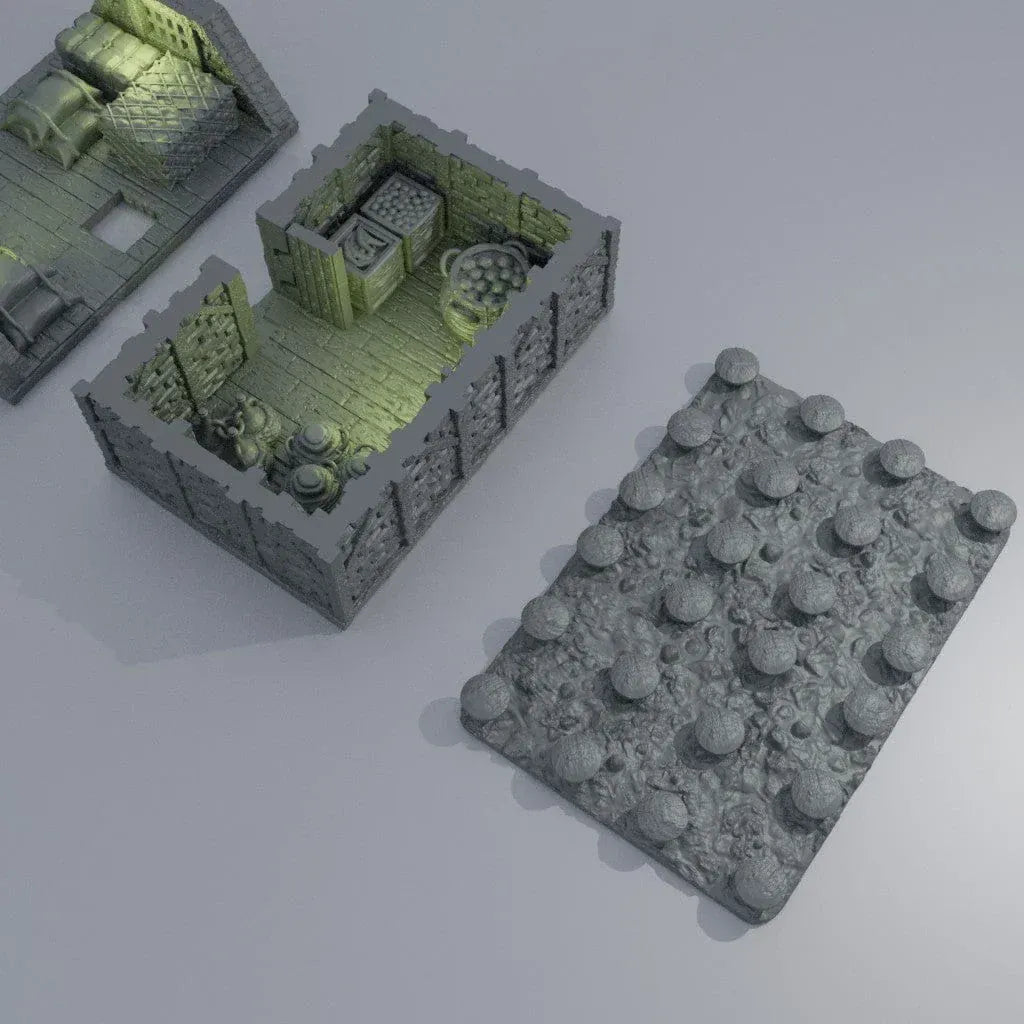 Tabletop Terrain Building Medieval Granary