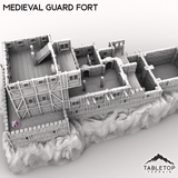 Tabletop Terrain Building Medieval Guard Fort