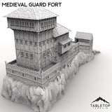 Tabletop Terrain Building Medieval Guard Fort