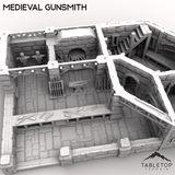 Tabletop Terrain Building Medieval Gunsmith