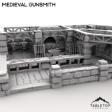 Tabletop Terrain Building Medieval Gunsmith