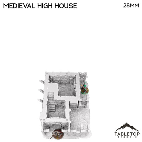 Tabletop Terrain Building Medieval High House