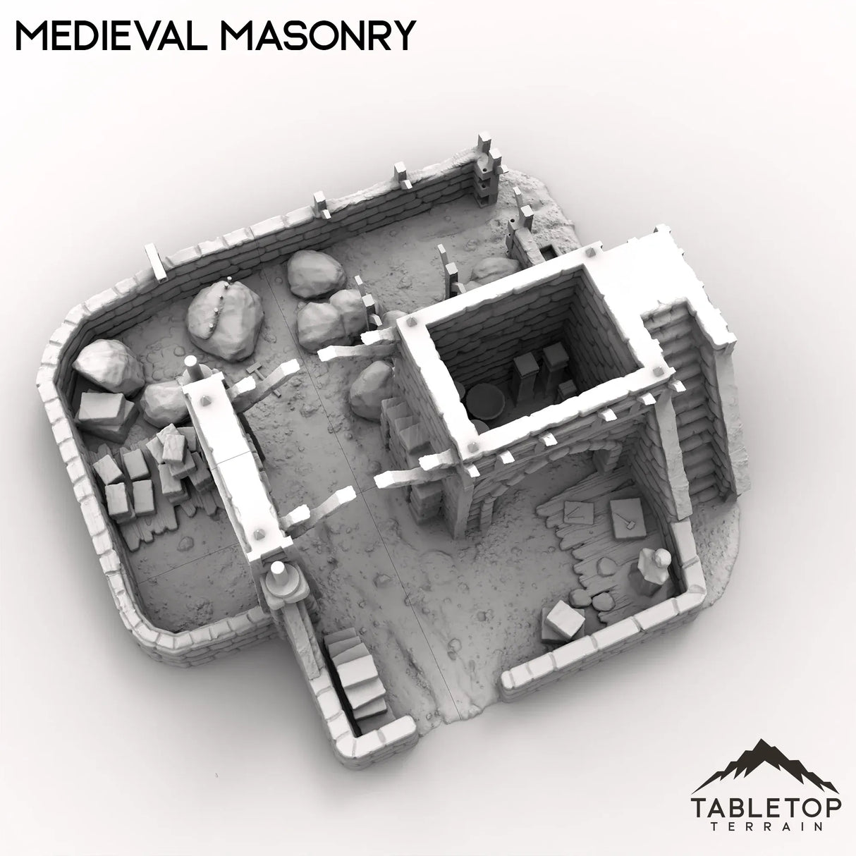 Tabletop Terrain Building Medieval Masonry