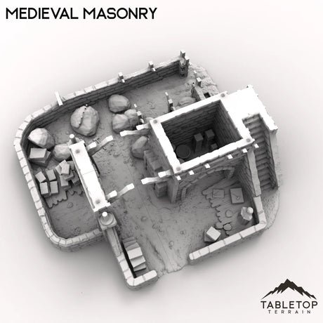 Tabletop Terrain Building Medieval Masonry