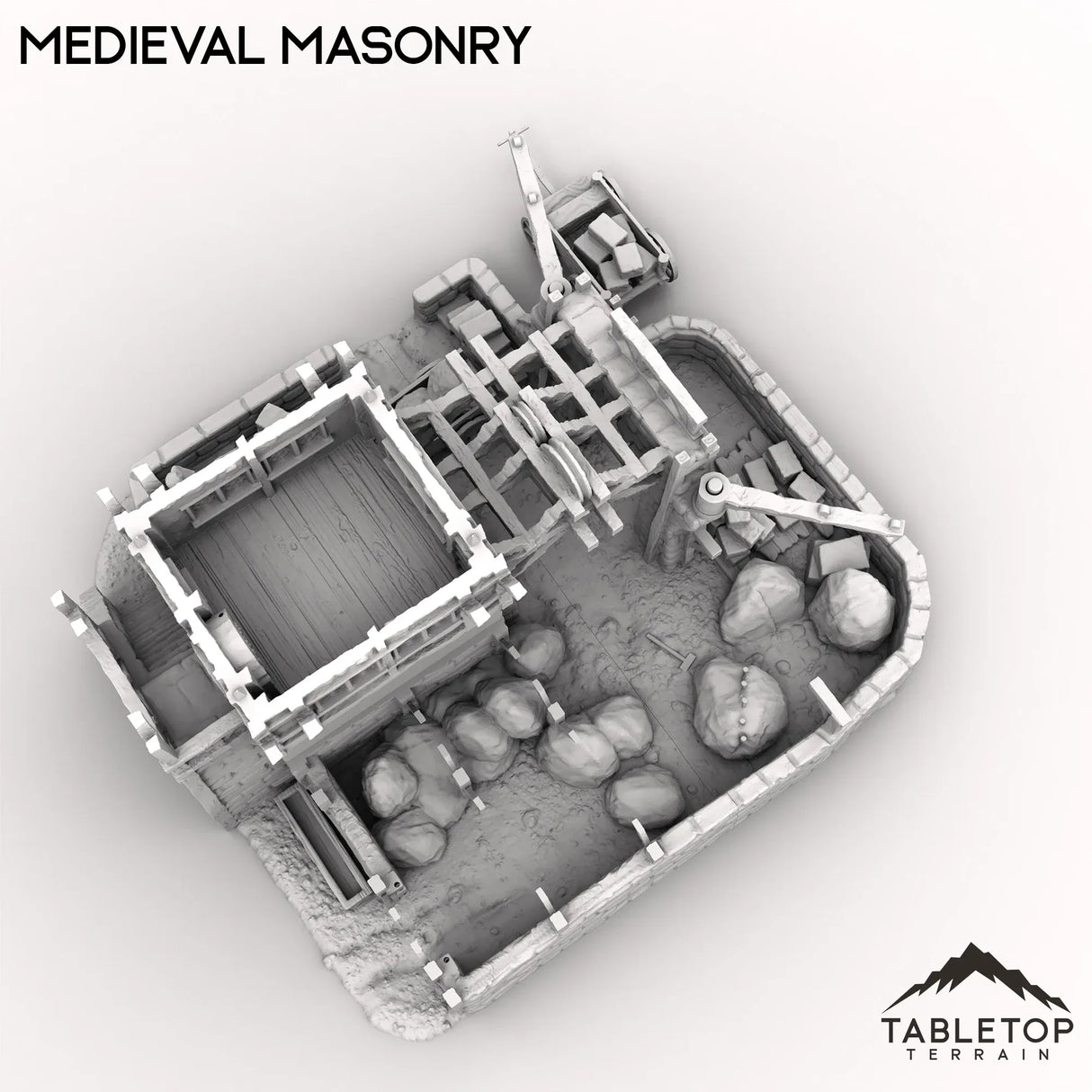 Tabletop Terrain Building Medieval Masonry