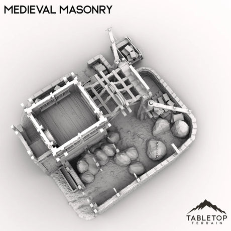 Tabletop Terrain Building Medieval Masonry