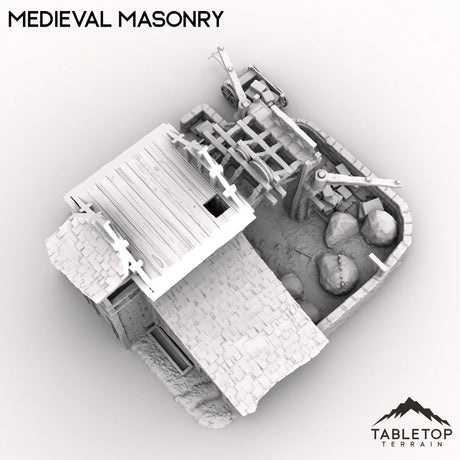 Tabletop Terrain Building Medieval Masonry