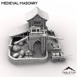 Tabletop Terrain Building Medieval Masonry